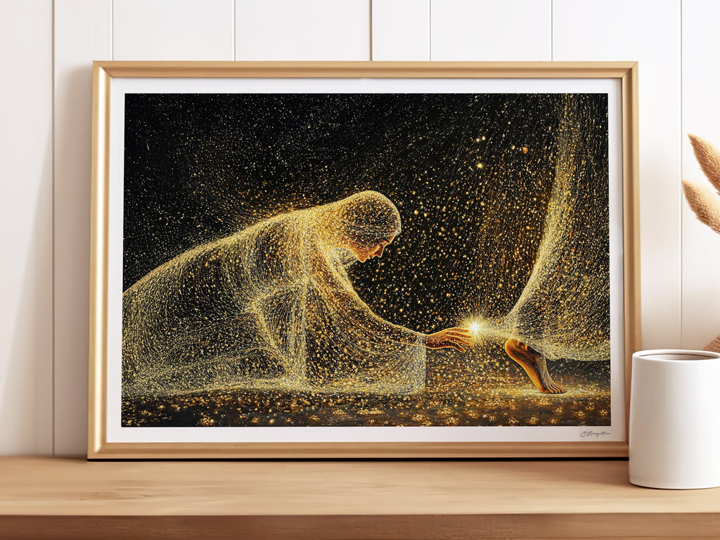 Faith in Him #2 | Signed Handmade Art Print