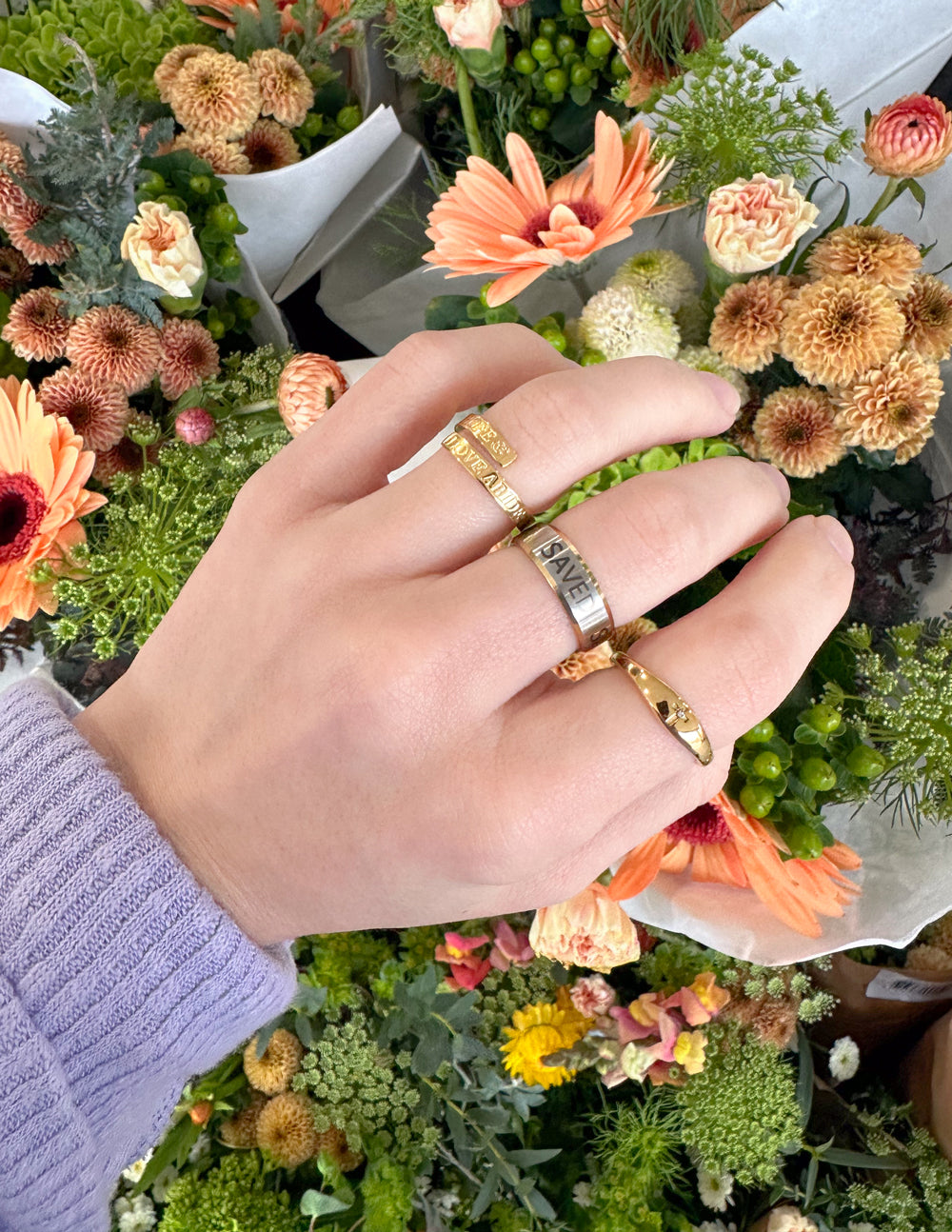 Faith Hope Love Ring