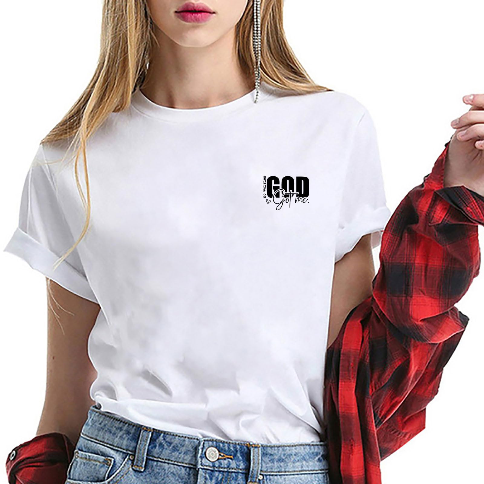 Amazingxy 9Pcs Religious Iron-On Decals DIY Heat Transfer Stickers