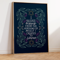 I Release Myself Unframed Art Print