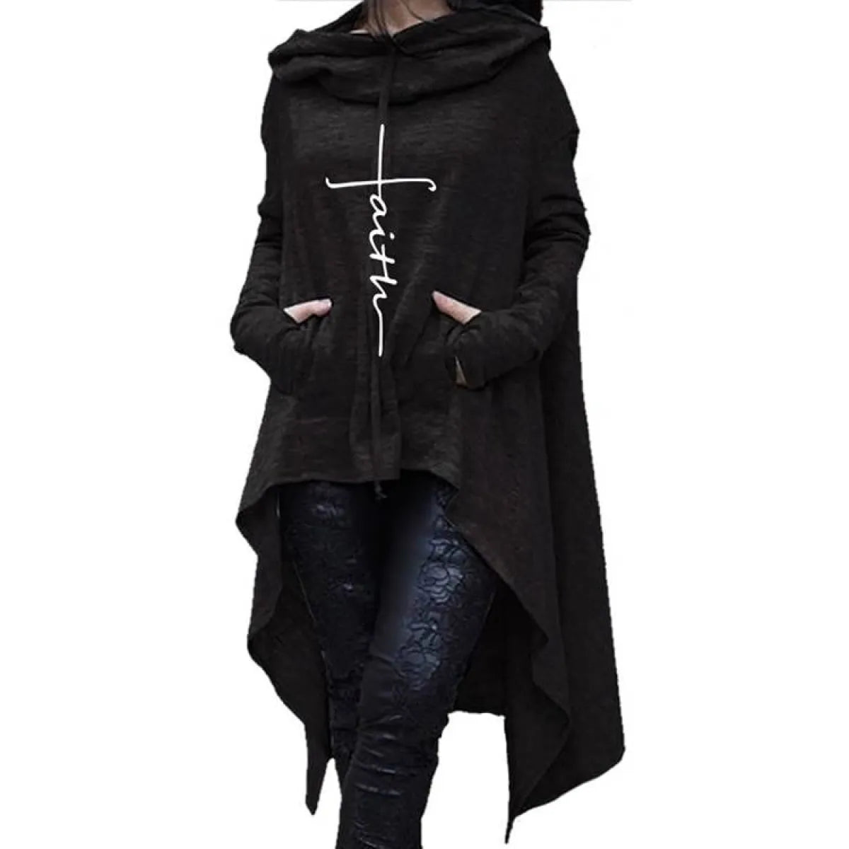 Faith Printed Hoodie