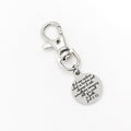 Bag Charm, God Can Restore What Is Broken Charm, Joel 2 25 Charm, Keychain Charm, Keychain Clip, Christian Gift, Restoration Gift