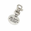 Bag Charm, My Savior, He Can Move The Mountains Bag Clip, Mustard Seed Faith, Mountain Moving Faith, Christian Gift, Faith Gift, Purse Charm