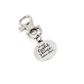 Let Your Light Shine Before Others Charm, Matthew 5 16 Charm, Bag Charm, Tote Charm, Clip On Charm, Keychain Charm, Faith Gift